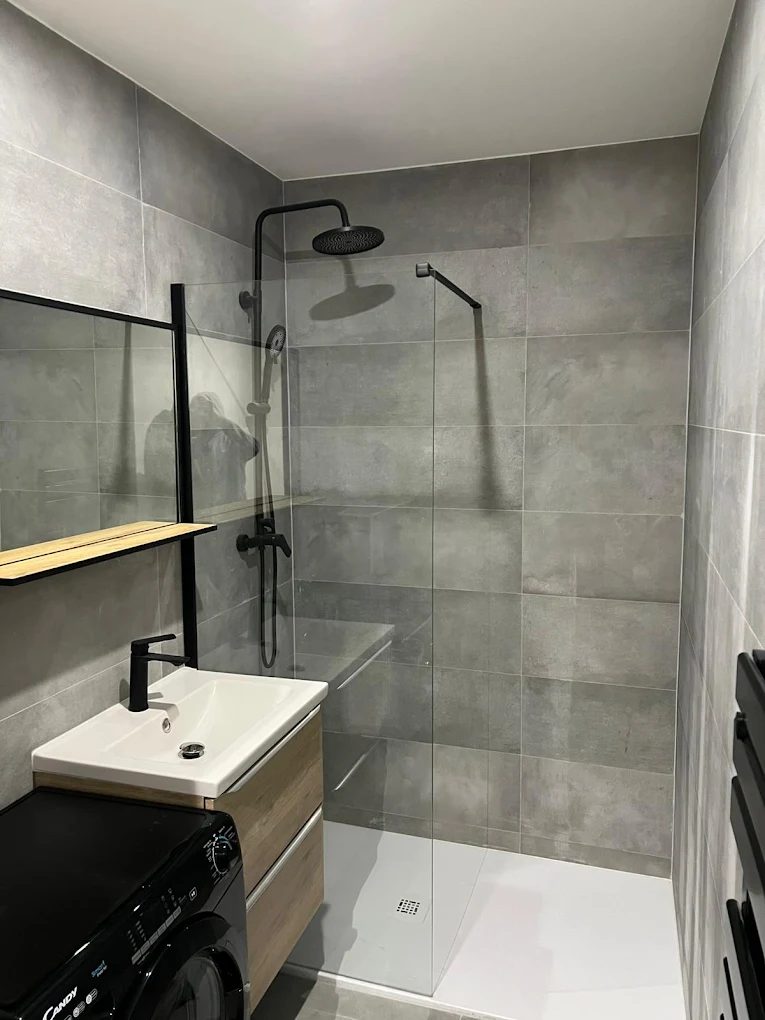 Douche à l'italienne